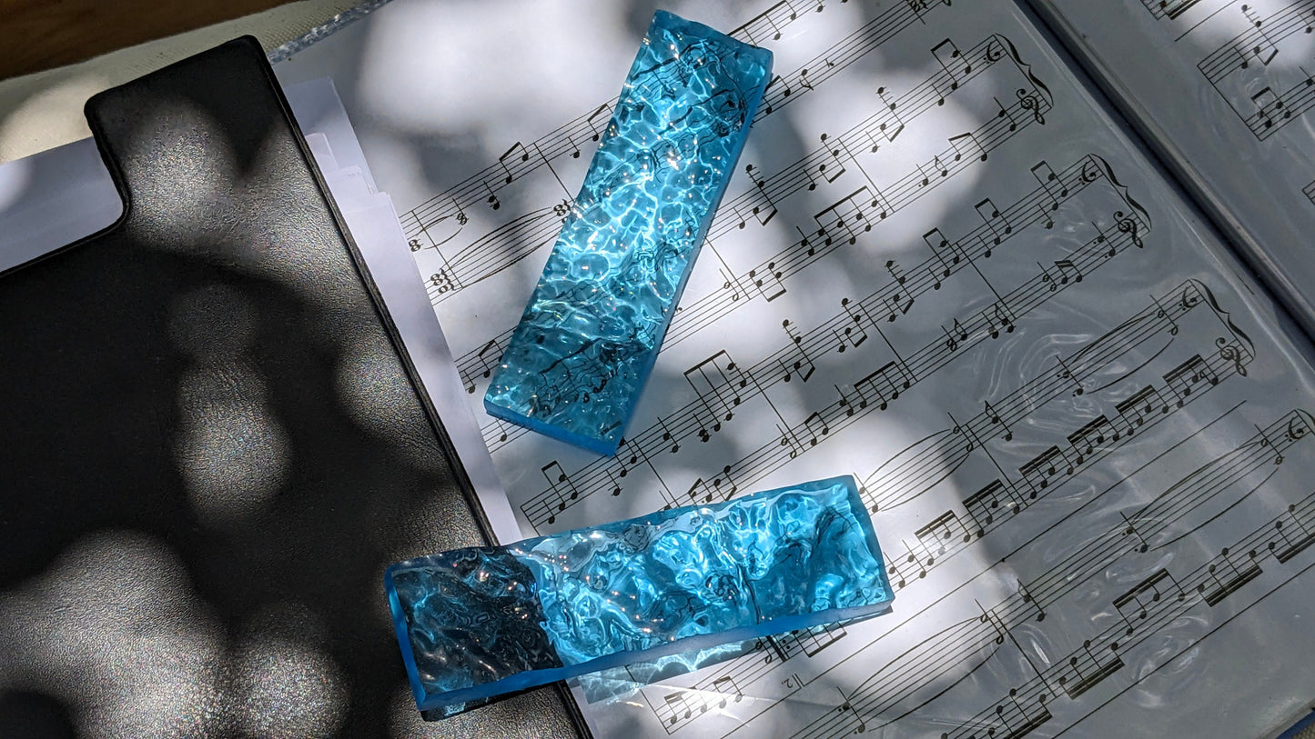 Water ripple paperweight