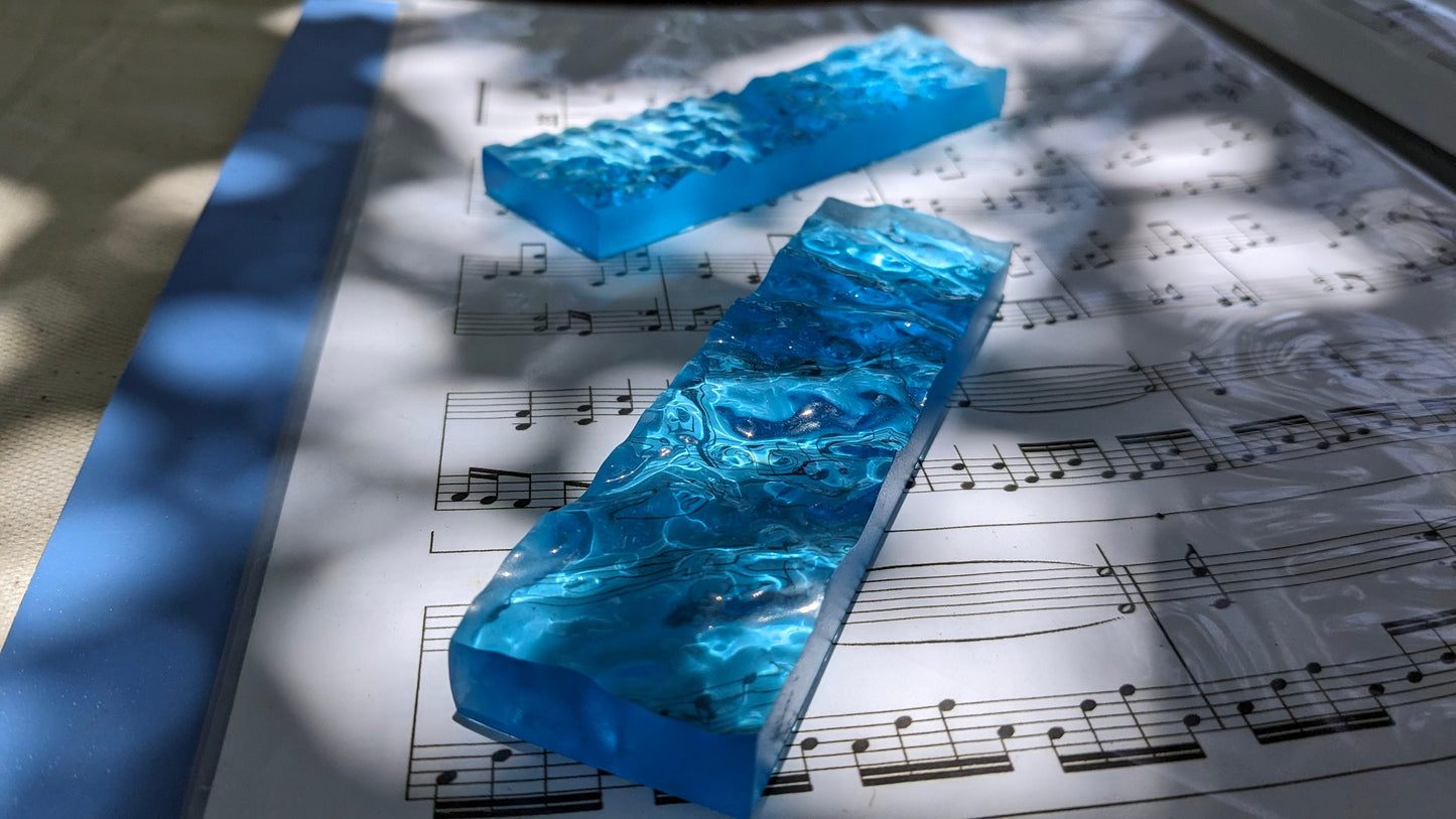 Water ripple paperweight