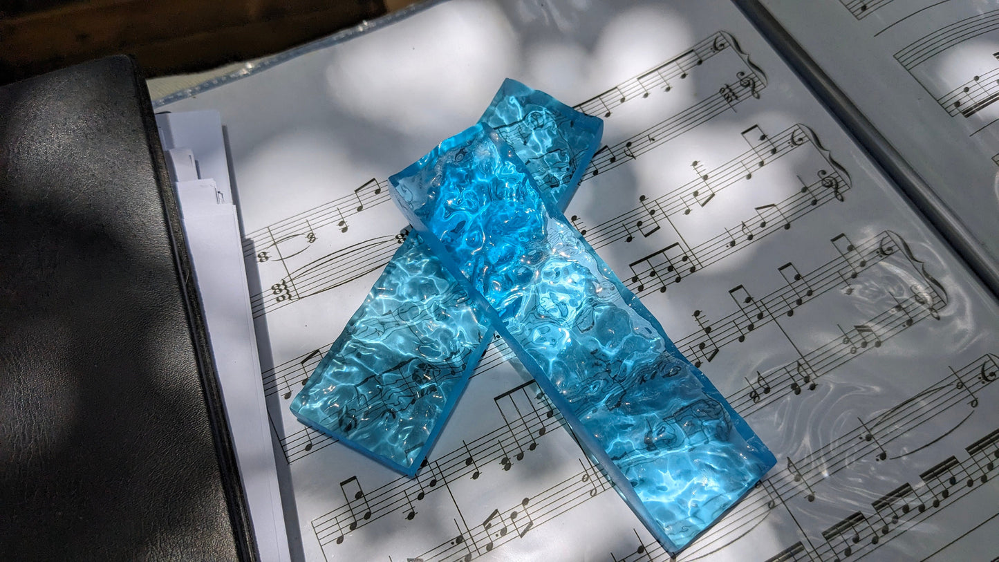 Water ripple paperweight