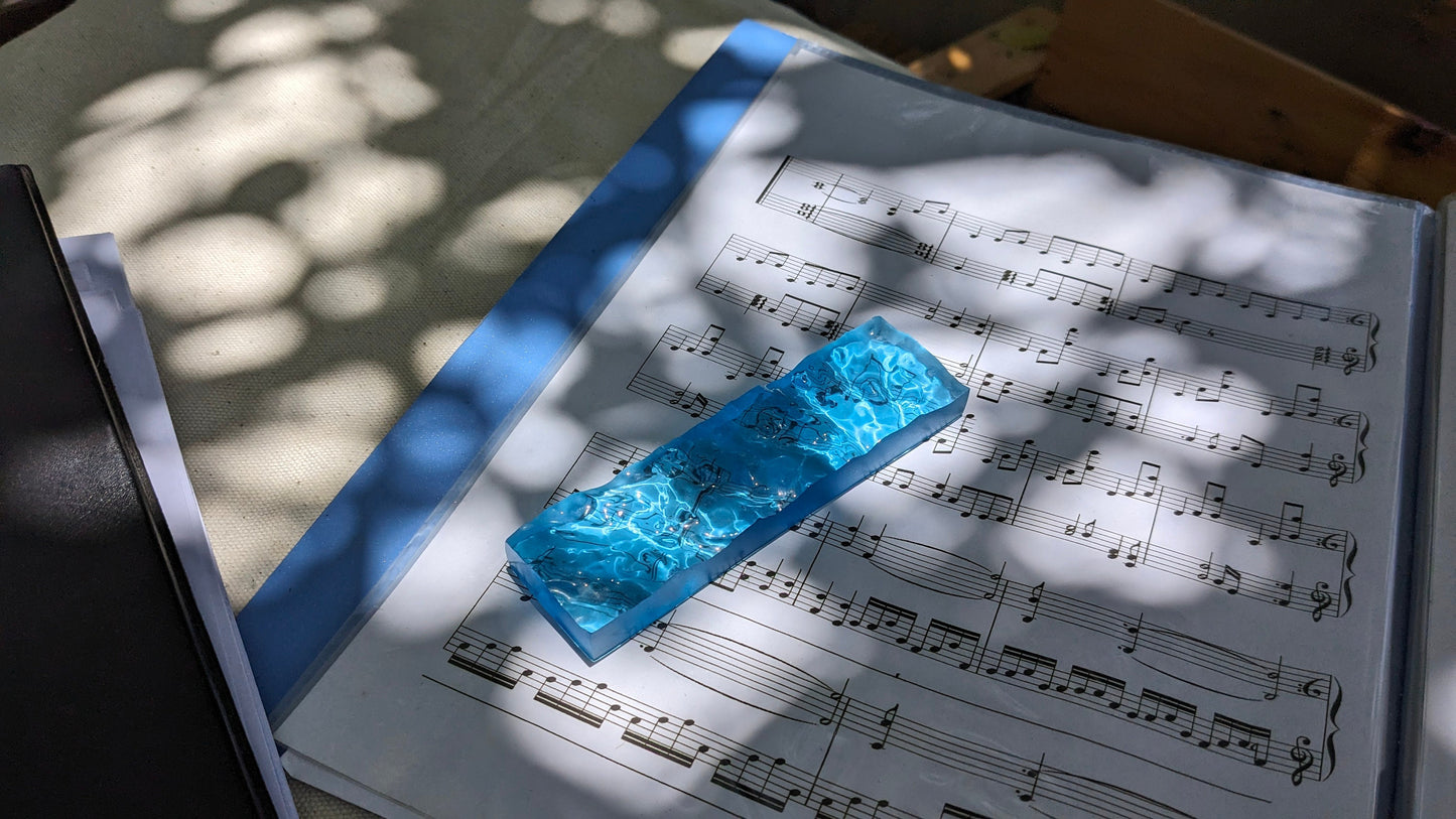 Water ripple paperweight