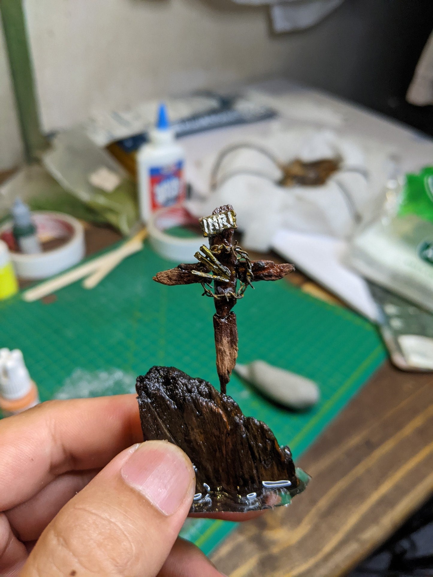 Wood Resin Cross