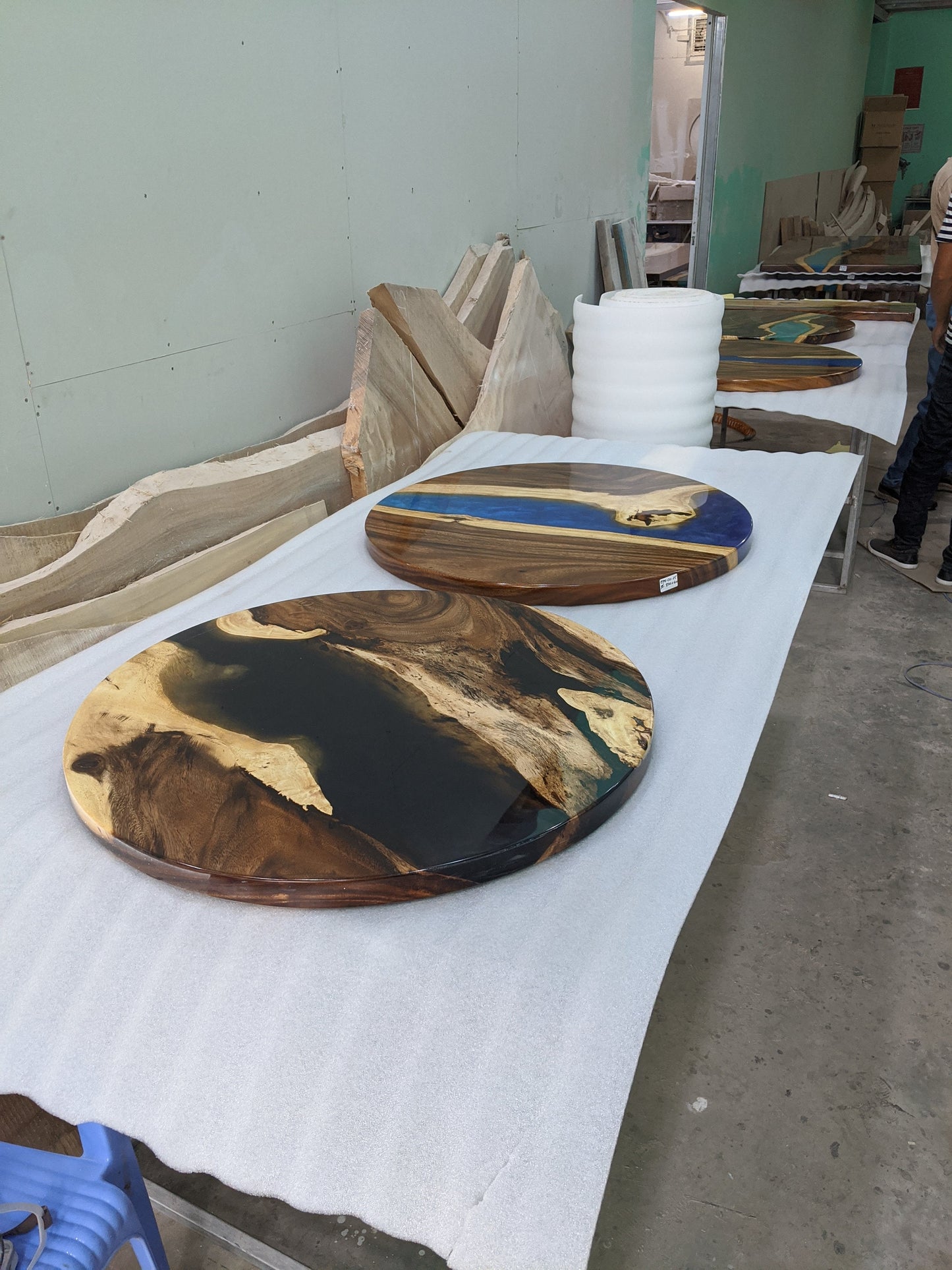 Epoxy Resin Table, Epoxy Round Table Top