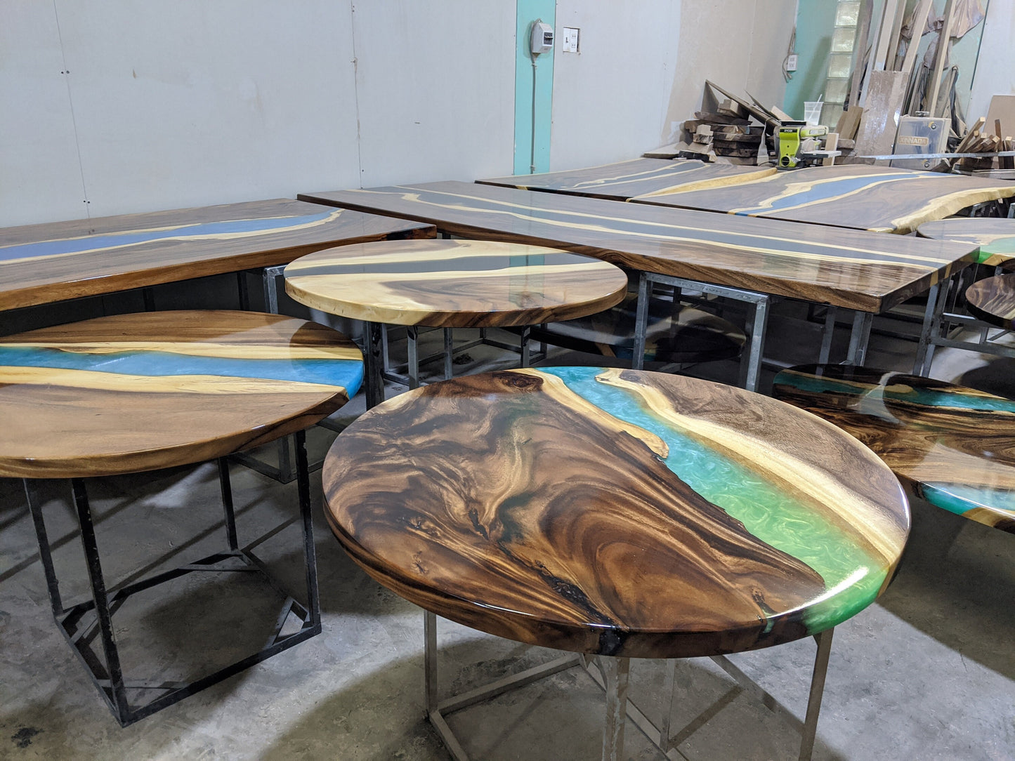 Epoxy Resin Table, Epoxy Round Table Top