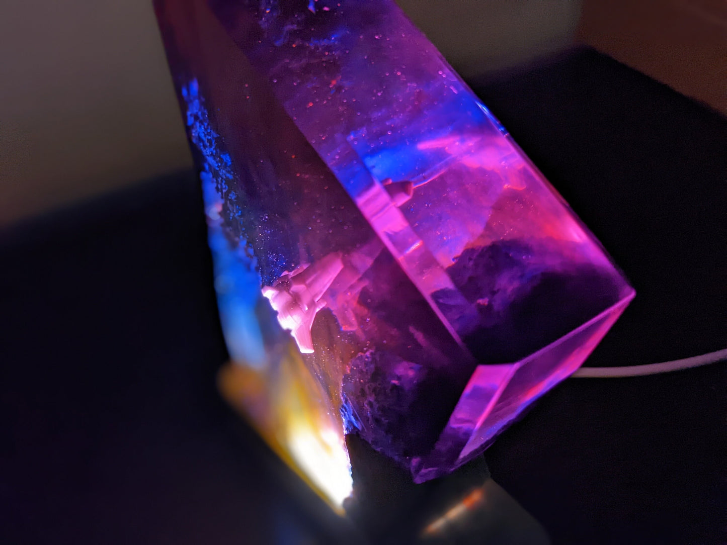 Interstellar Resin Lamp