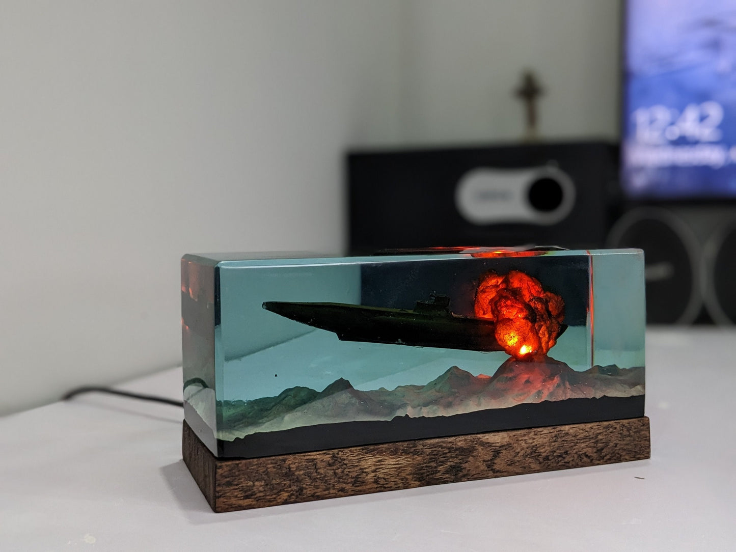 resin sculpture unique