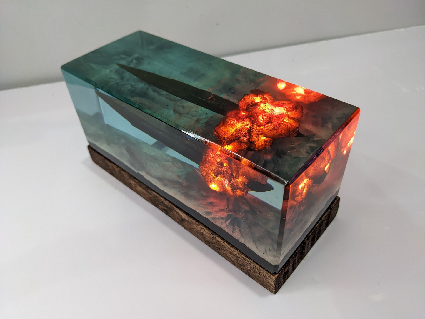 resin sculpture unique