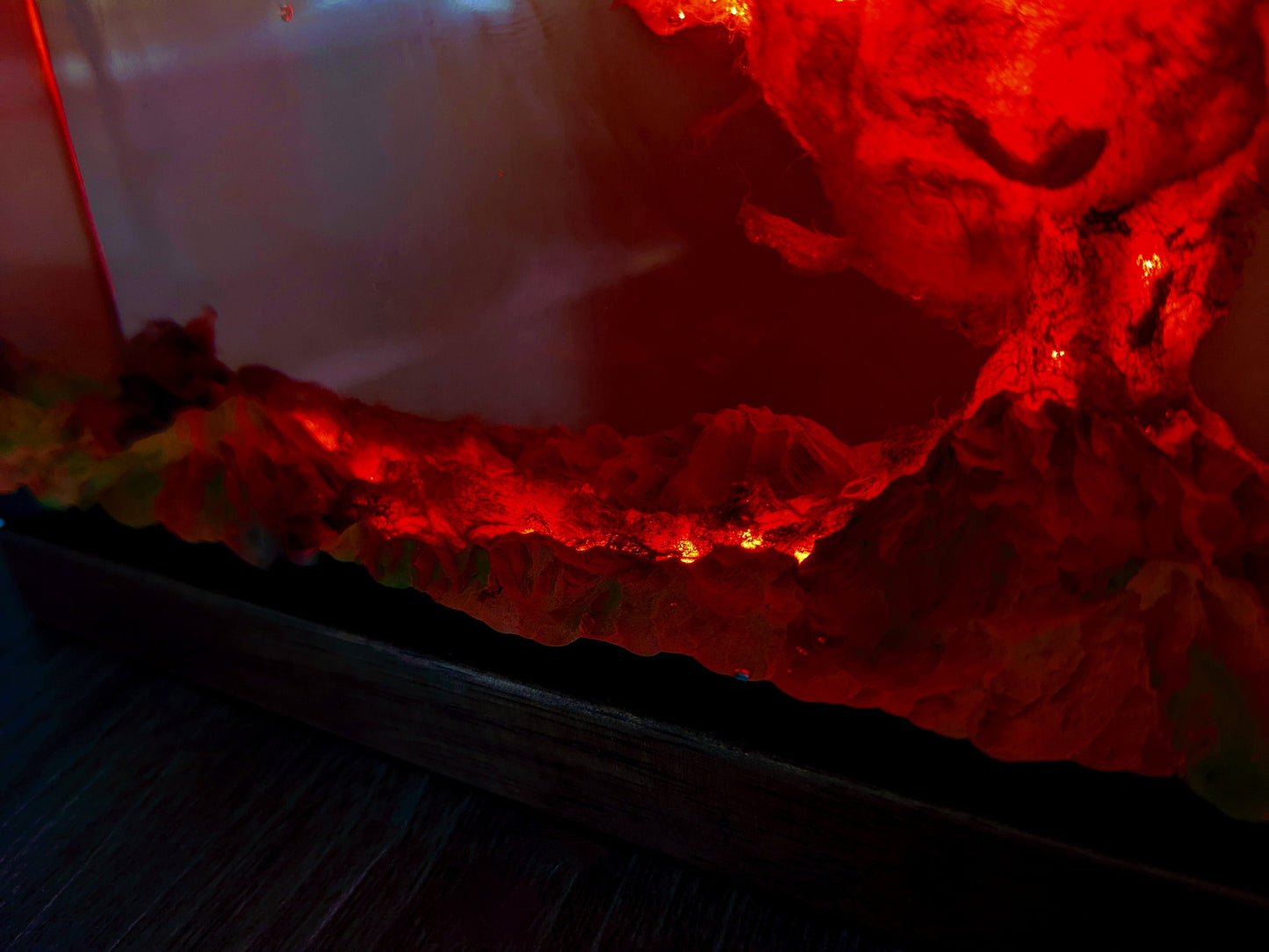 Handcrafted Resin Volcano Lamp