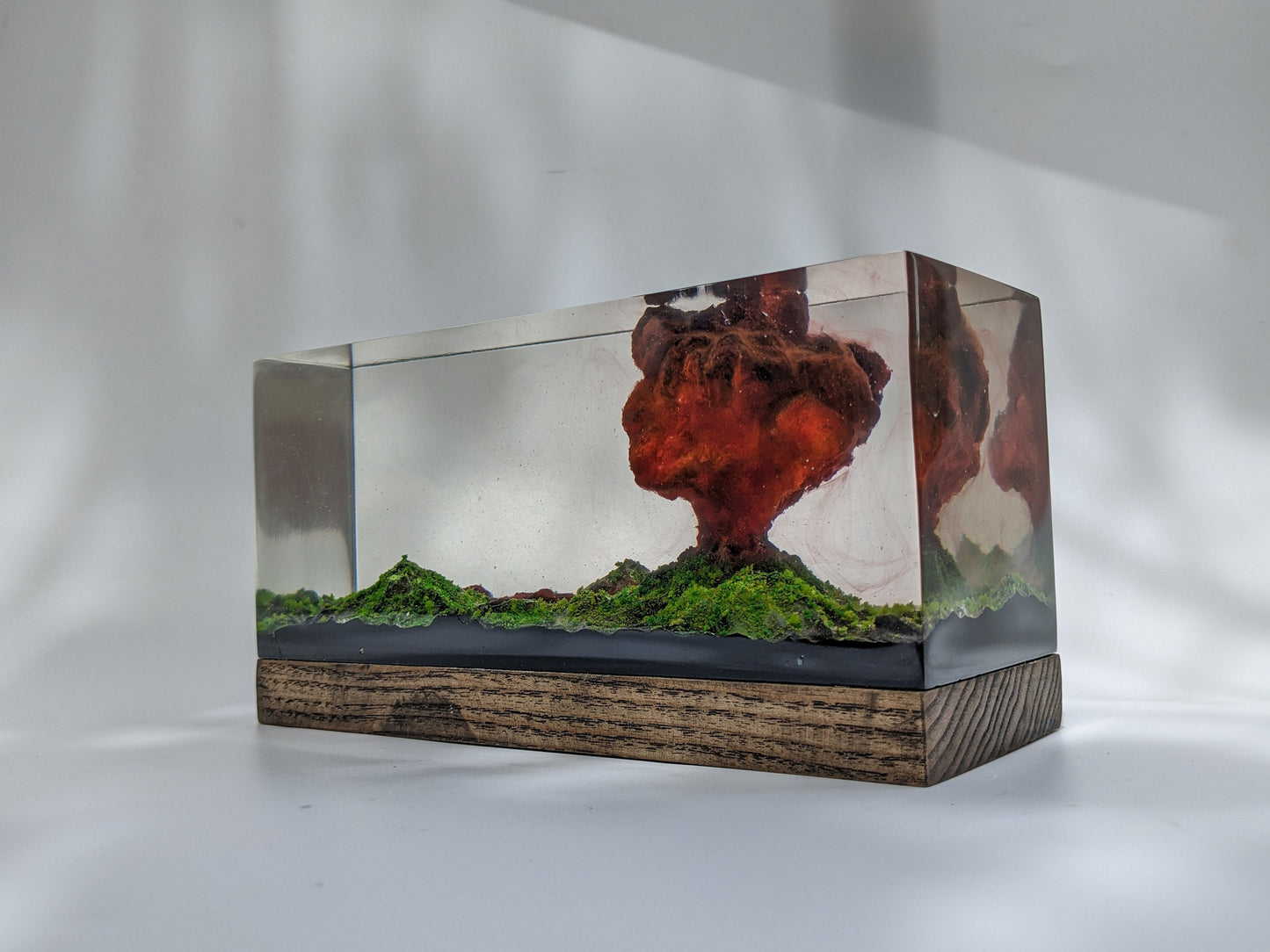 Handcrafted Resin Volcano Lamp