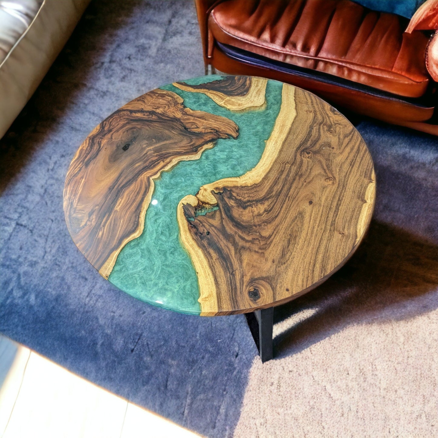 River epoxy resin table