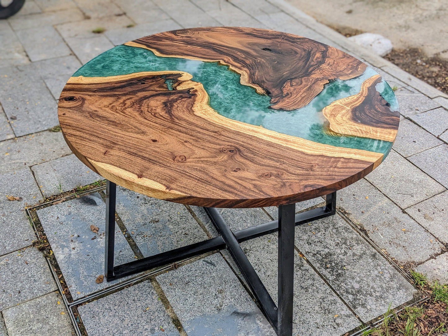 River epoxy resin table