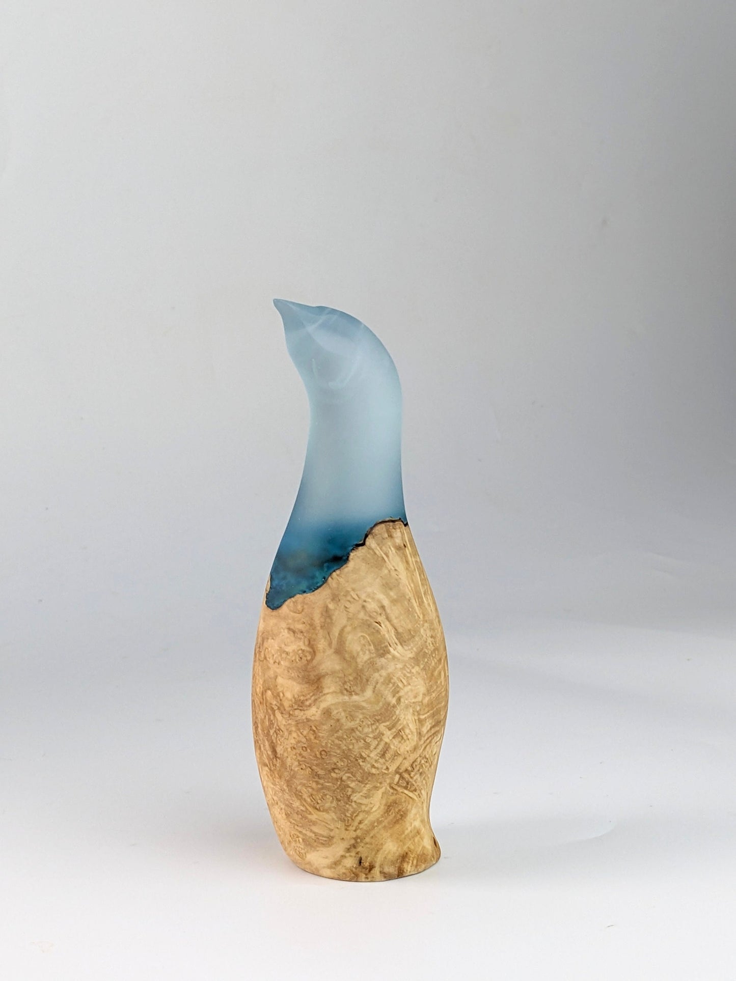 Wood Resin Penguin