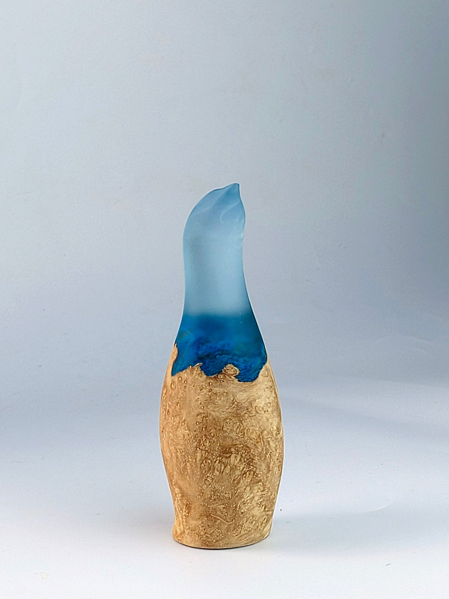 Wood Resin Penguin