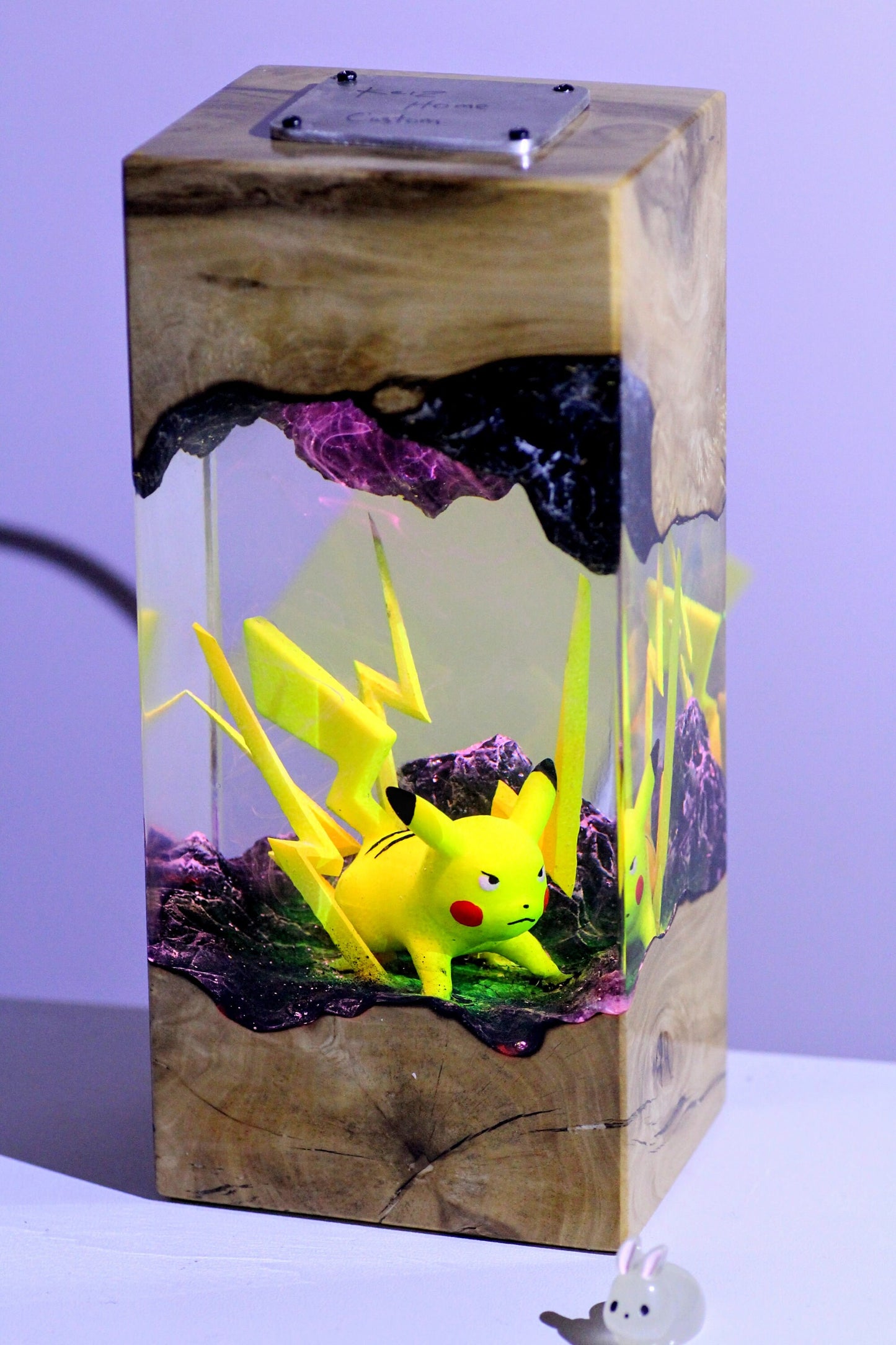 Custom Pokemon Resin Lamp - Pikachu Night Light