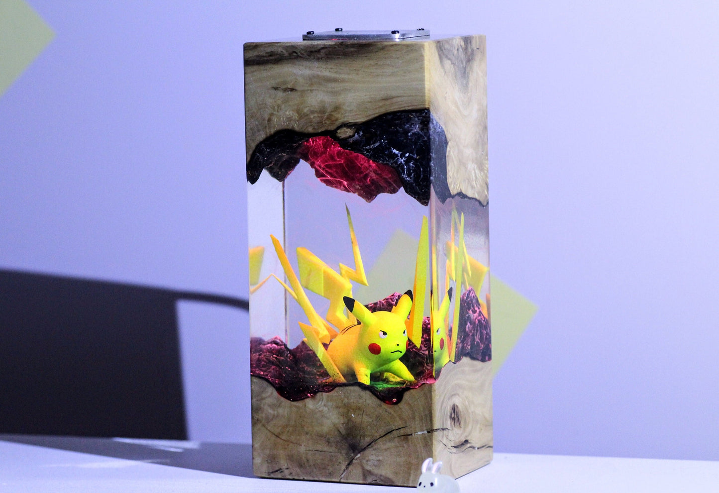 Custom Pokemon Resin Lamp - Pikachu Night Light